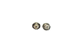 Boucles d'oreille Or gris 750 et diamants