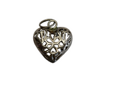 Pendentif en argent 925 en forme de coeur